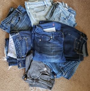 GAP AEO UNIVERSAL THREAD JEANS BUNDLE